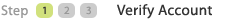 Retrieve Password Step 1: Verify your Account