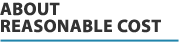 About Reasonable Cost Calculator